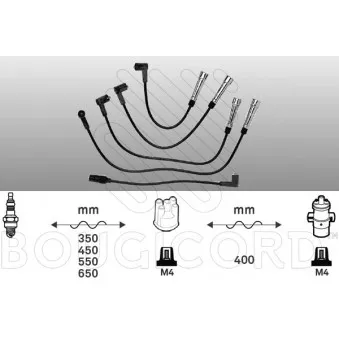 Kit de câbles d'allumage EFI AUTOMOTIVE 7246