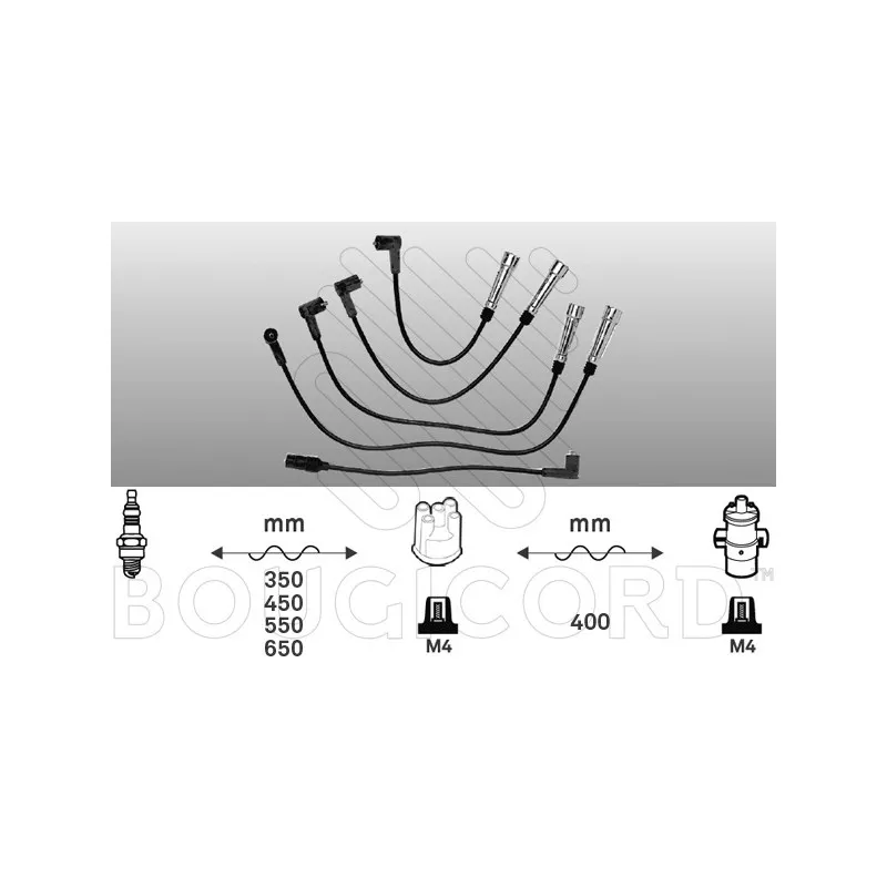 Kit de câbles d'allumage EFI AUTOMOTIVE 7246