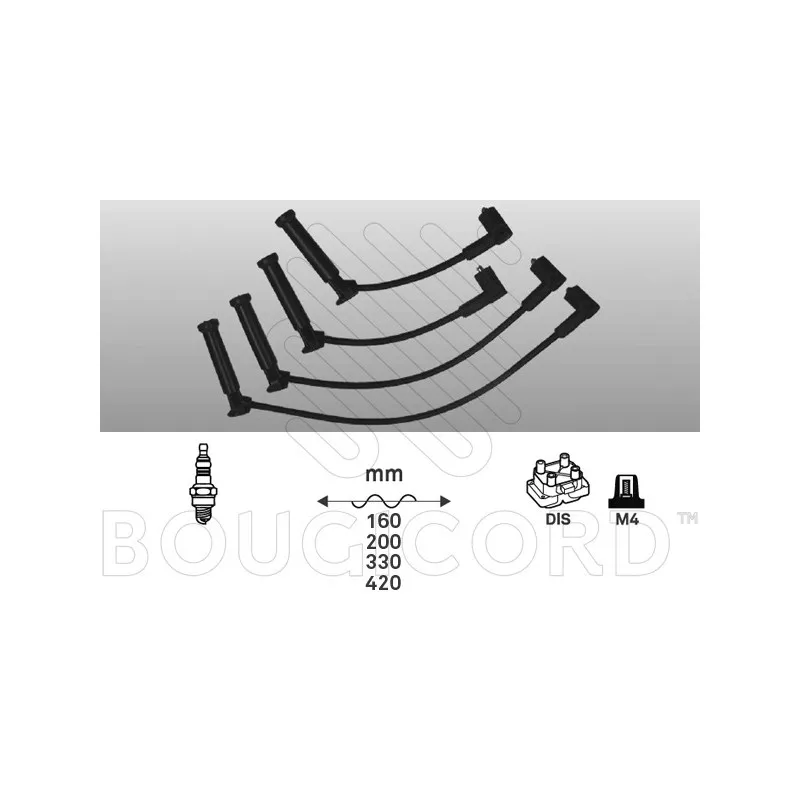 Kit de câbles d'allumage EFI AUTOMOTIVE 7419