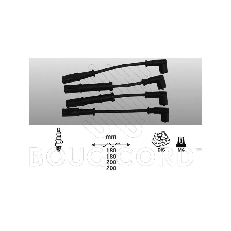 Kit de câbles d'allumage EFI AUTOMOTIVE 8113