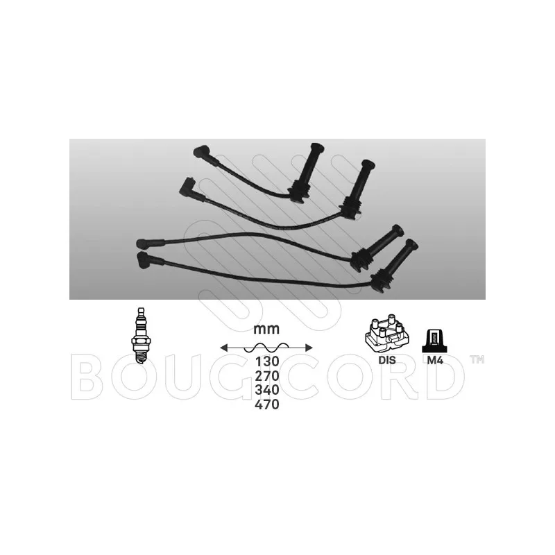 Kit de câbles d'allumage EFI AUTOMOTIVE 8119