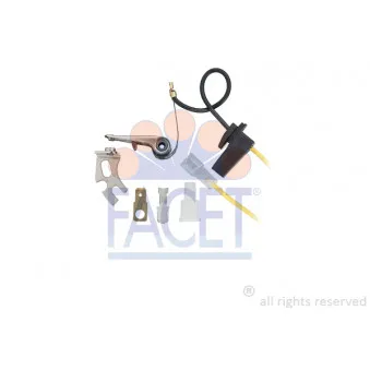 Jeu de contacts, distributeur d'allumage FACET 1.3691/11U
