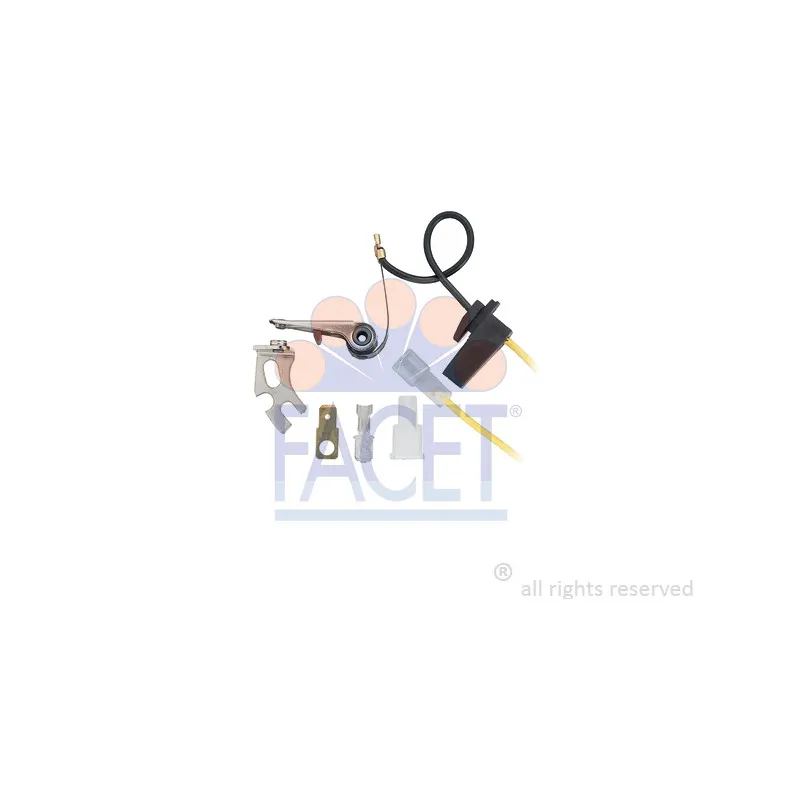 Jeu de contacts, distributeur d'allumage FACET 1.3691/11U