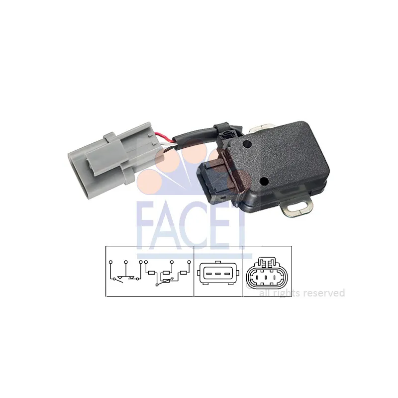 Capteur, position du papillon FACET 10.5011