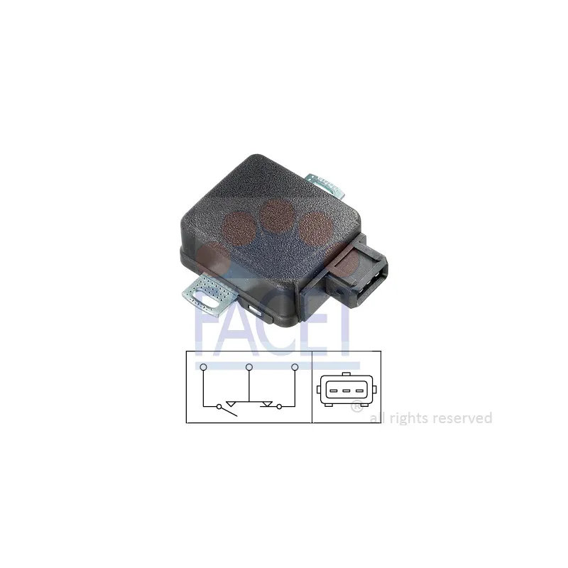Capteur, position du papillon FACET 10.5046