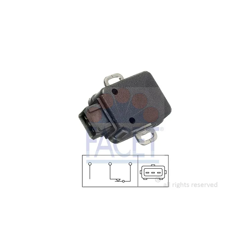 Capteur, position du papillon FACET 10.5062