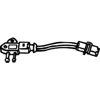 Capteur, pression des gaz échappement BOSAL 000-098