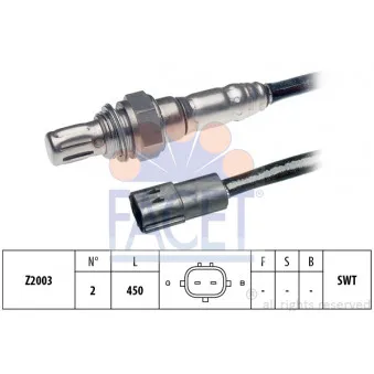 Sonde lambda FACET