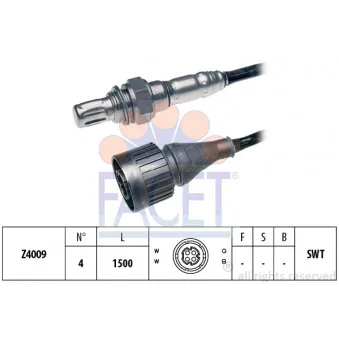Sonde lambda FACET 10.7184