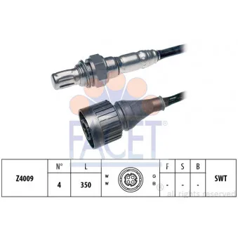 Sonde lambda FACET 10.7185
