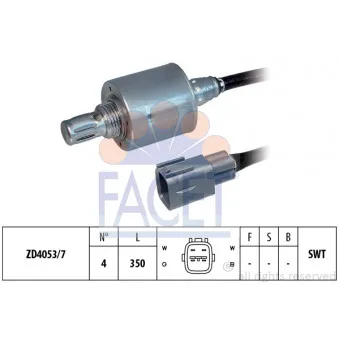 Sonde lambda FACET 10.7470