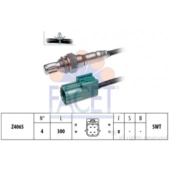 Sonde lambda FACET 10.7592