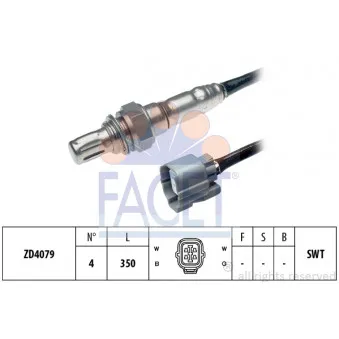 Sonde lambda FACET 10.7995