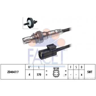 Sonde lambda FACET