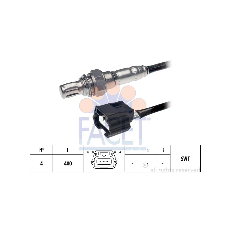 Sonde lambda FACET 10.8179