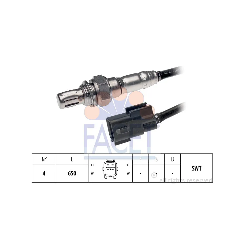 Sonde lambda FACET 10.8185