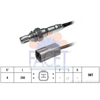 Sonde lambda FACET 10.8192