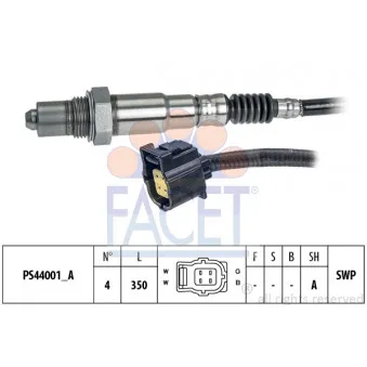 Sonde lambda FACET 10.8236