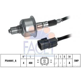 Sonde lambda FACET 10.8275