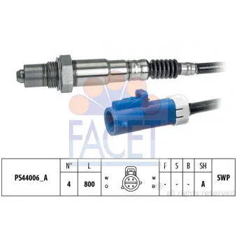 Sonde lambda FACET 10.8299