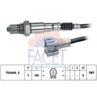 Sonde lambda FACET 10.8316