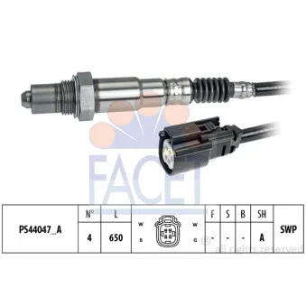 Sonde lambda FACET 10.8366
