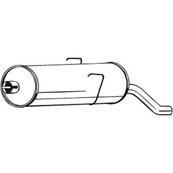 Silencieux arrière BOSAL