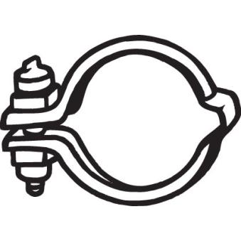 Pièce de serrage, échappement BOSAL 254-030