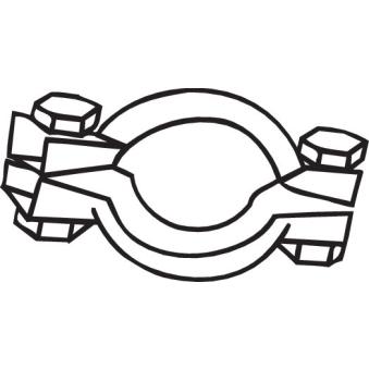 Pièce de serrage, échappement BOSAL