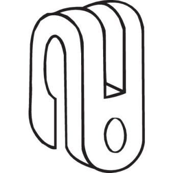 Bandes de caoutchouc, échappement BOSAL