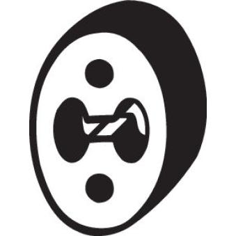 Bandes de caoutchouc, échappement BOSAL