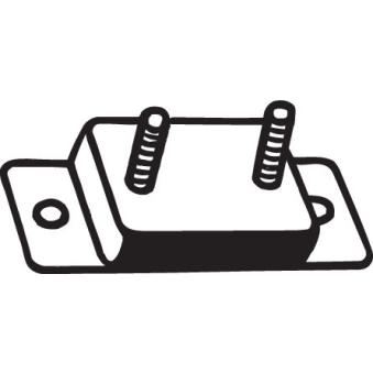 Bandes de caoutchouc, échappement BOSAL