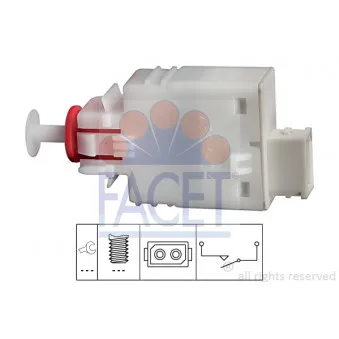 Commande, embrayage (régulateur de vitesse) FACET 7.1110
