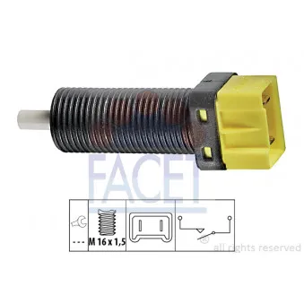 Commande, embrayage (régulateur de vitesse) FACET 7.1134