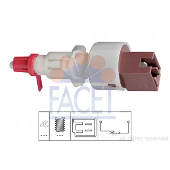 Commande, embrayage (régulateur de vitesse) FACET 7.1157