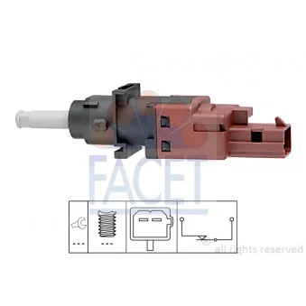 Commande, embrayage (régulateur de vitesse) FACET 7.1170