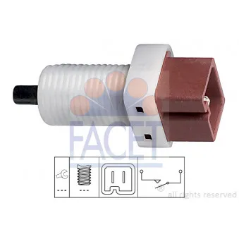 Commande, embrayage (régulateur de vitesse) FACET 7.1192