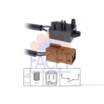 Commande, embrayage (régulateur de vitesse) FACET 7.1214