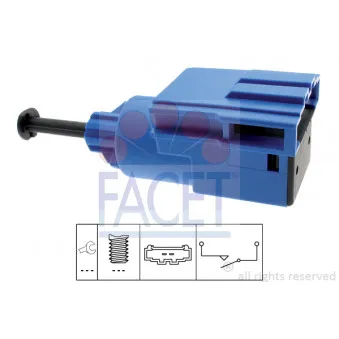 Commande, embrayage (régulateur de vitesse) FACET