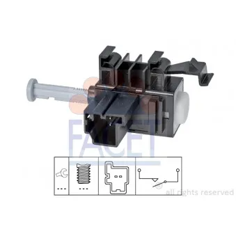 Commande, embrayage (régulateur de vitesse) FACET 7.1236