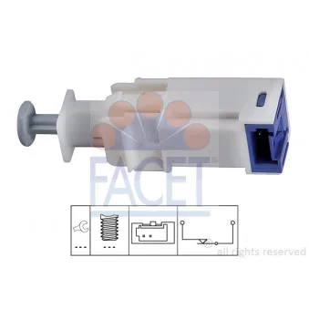 Commande, embrayage (régulateur de vitesse) FACET 7.1241