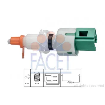 Commande, embrayage (régulateur de vitesse) FACET 7.1249