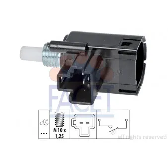 Commande, embrayage (régulateur de vitesse) FACET 7.1257