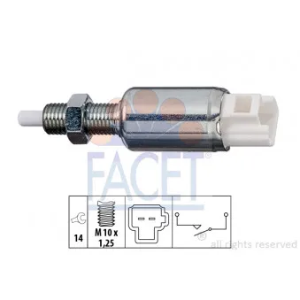 Commande, embrayage (régulateur de vitesse) FACET 7.1258