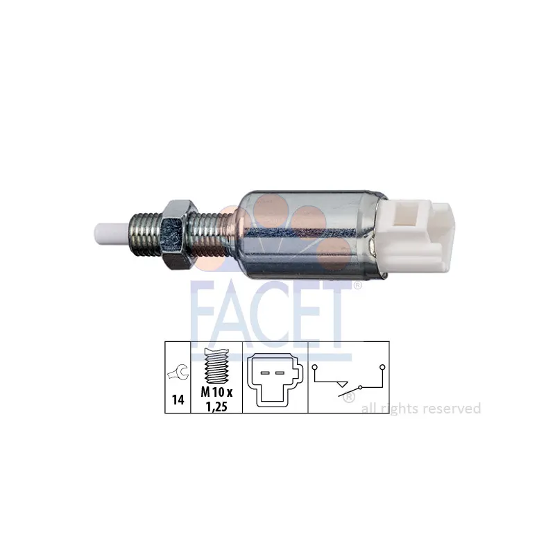 Commande, embrayage (régulateur de vitesse) FACET 7.1258
