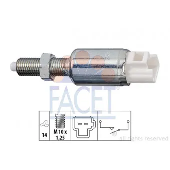 Commande, embrayage (régulateur de vitesse) FACET 7.1259