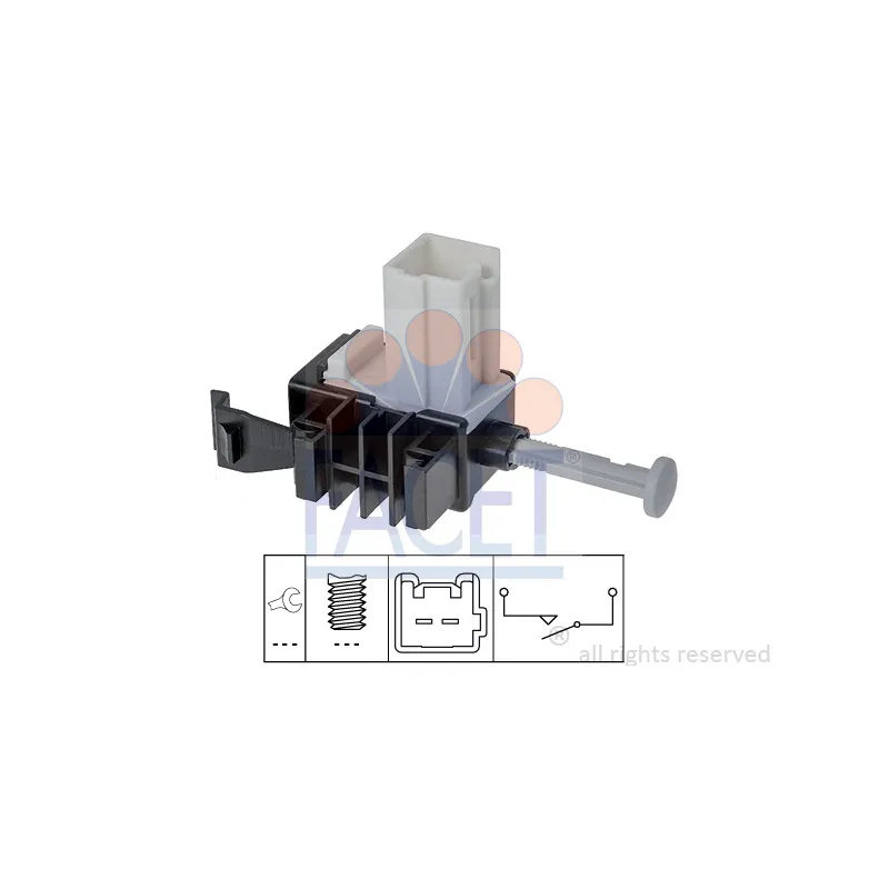 Commande, embrayage (régulateur de vitesse) FACET 7.1266