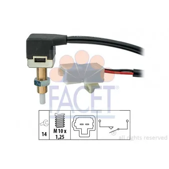 Commande, embrayage (régulateur de vitesse) FACET 7.1289