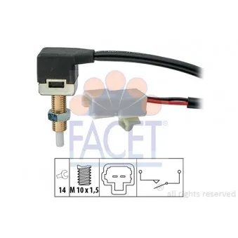 Commande, embrayage (régulateur de vitesse) FACET 7.1296