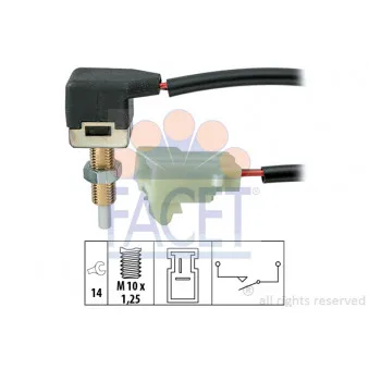 Commande, embrayage (régulateur de vitesse) FACET 7.1297